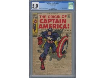 Marvel Graded Captain America #109