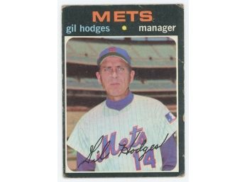 1971 Topps Gil Hodges