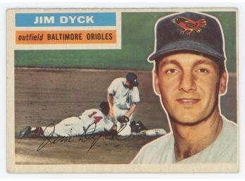 1956 Topps Jim Dyck