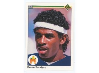 1990 Upper Deck Deion Sanders Rookie