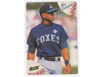 1994 Action Packed Alex Rodriguez Scouting Report Rookie Card