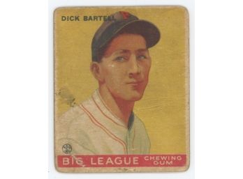 1933 Goudey Big League Dick Bartell