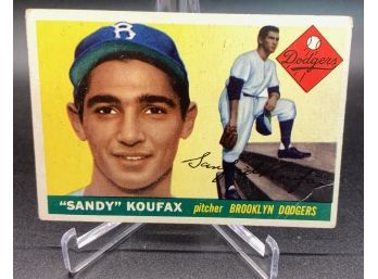 1955 Topps Sandy Koufax Rookie