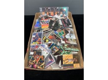 Tray Lot Of Modern Basketball Cards