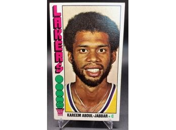 1976 Topps Kareem Abdul-Jabbar