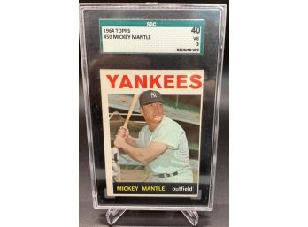 1964 Topps Mickey Mantle SGC 40 (3)