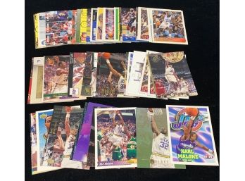 Karl Malone Basketball Card Lot