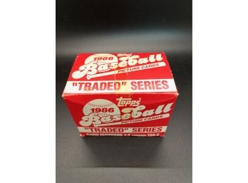 Factory Sealed 1986 Topps Traded Complete Factory Set