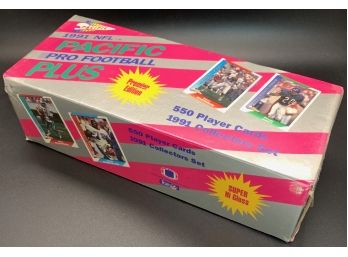 1991 Pacific Football Sealed Factory Set