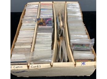 Large Box Of Non Sports Cards Mostly Marvel