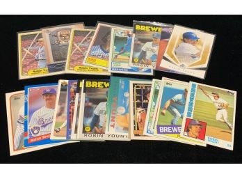Robin Yount Baseball Card Lot