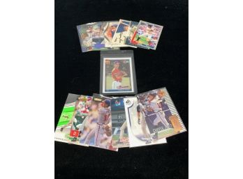 Chipper Jones Baseball Card Lot With Topps Rookie