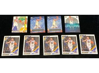 (9) Card Steph Curry Optic Basketball Lot