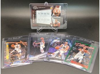 (5) Card Steph Curry Prizm And Numbered Lot With Rookie