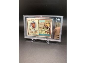 2010 Topps Allen And Ginter This Day In History BGS Graded 9.5