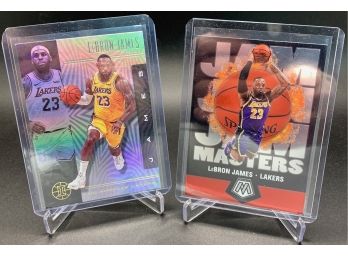 2019 Lebron James Lakers (2) Card Lot