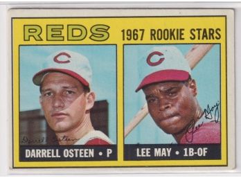 1967 Topps Reds Rookie Stars: Osteen & May