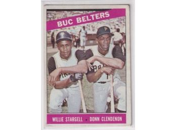 1966 Topps Buc Belters: Stargell & Clendenon