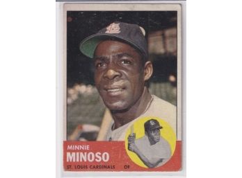 1963 Topps Minnie Minoso