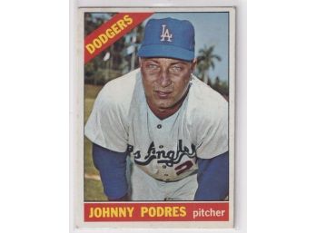 1966 Topps Johnny Podres