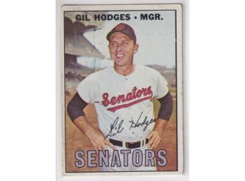 1967 Topps Gil Hodges