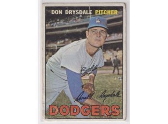 1967 Topps Don Drysdale
