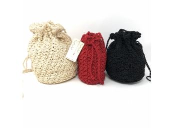 Collection Of Three Radana Ltd Woven Bags