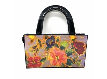 Floral Design Handbag By Angela Frascone