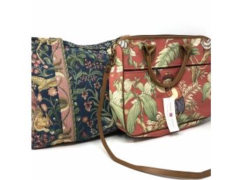 Pair Of Tapestry Shoulder Bags By Tapisserie Tapestry New York And Accessories Unlimited