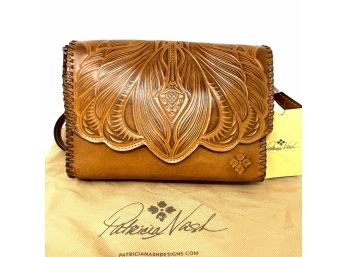 Patricia Nash Leather Burnished Tooled Collection - Brand New Handbag