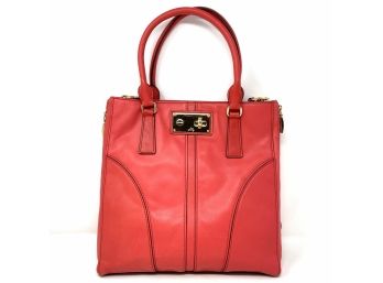 Brand New With Tags - Milly - Vermi Red Leather Handbag