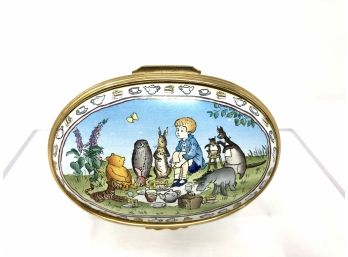 Halcyon Days - Enamel Trinket Box - Winnie The Pooh - Limited Edition - Numbered