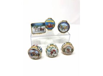 Halcyon Days Enamels - Trinket Boxes - Holiday Boxes