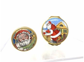 Tiffany And Co - Halcyon Days Enamels - Santa Claus
