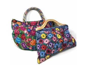 Vintage Embroidered Handbags