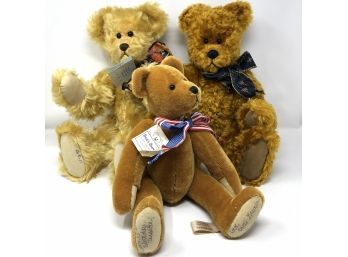 Collection Of Handmade Bears - Made In USA - Suzi Grunin