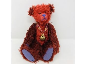 Made In USA- Signed - Teddy Bear - 2004 - 1/1 - Judy Senk