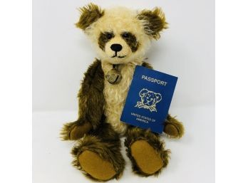 Made In Usa - Handmade - Teddy Bear - Made By Judy Senk