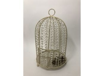 Vintage Birdcage For Decor Purposes Only