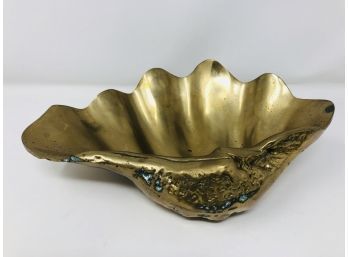 10' Brass Clam Shell