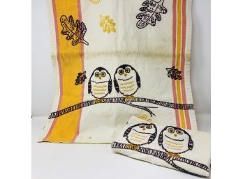 Vintage Owl Textiles