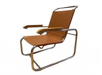 1980's Bauhaus B35 Lounge Chair By Marcel Breuer For Thonet