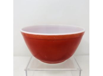 Vintage Pyrex Red Mixing Bowl