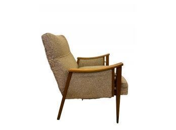Single Mid Century Upholstered Chair