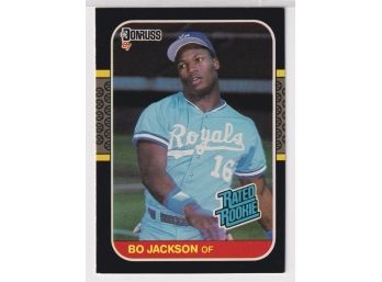 1987 Donruss Bo Jackson Rated Rookie