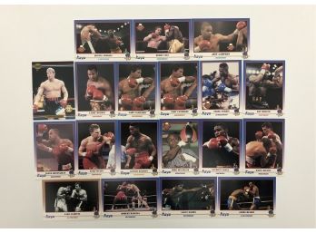 Lot Of 19 1991 Boxing Cards