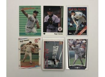Lot Of 12 Roger Clemens Cards
