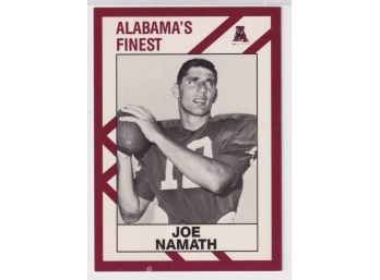1990 Collegiate Collection Joe Namath Alabama's Finest