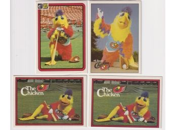 4 1983 Chicken's Co The Chicken Cards