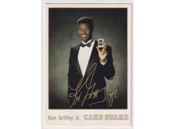 1991 Card Guard Ken Griffey Jr. Gold Edition Signature Card